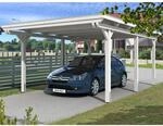 Skan Holz Carport Emsland 404 cm x 604 cm Wei&szlig;