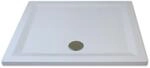 Breuer Duschwanne Extraflach Flat Line Design Rechteck 90 cm x 75 cm Wei&szlig;