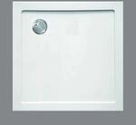Sanotechnik Duschwanne Extraflach SMC Quadrat 80 cm x 80 cm Wei&szlig;