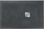 Ottofond Duschwanne Extraflach Strato Rechteck 140 cm x 90 cm Anthrazit