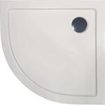 Sanotechnik Duschwanne Zeus Viertelkreis 90 cm x 90 cm Wei&szlig;