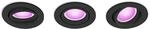 Philips Hue LED-Einbauspot Centura 3er Pack White&Color Ambiance Schwarz &Oslash; 9 cm