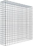 Gabiona C-Ring-Gabione-Anbaukorb Typ 3 100 x 100 x 20 cm Maschenw 5 x 5 cm
