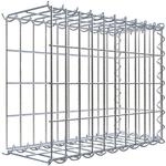 Gabiona Gabione-Anbaukorb Typ 2 40 x 50 x 20 cm Maschenw 5 x 10 cm