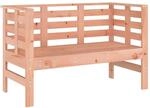 vidaXL Gartenbank 111,5x53x71 cm Massivholz Douglasie
