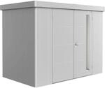 Biohort Ger&auml;tehaus Neo 1C Doppelt&uuml;re Silber-Metallic