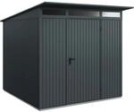 H&ouml;rmann Ger&auml;tehaus Trend mit Pultdach Typ 2 RAL7016 Anthrazitgrau Einzelt&uuml;r