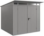 H&ouml;rmann Ger&auml;tehaus Trend mit Pultdach Typ 2 RAL9007 Graualuminium Doppelt&uuml;r