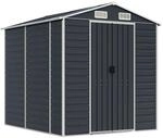 vidaXL Ger&auml;tehaus Anthrazit 191x215x198 cm Verzinkter Stahl 1847601