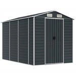 vidaXL Ger&auml;tehaus Anthrazit 191x300x198 cm Verzinkter Stahl 1847602