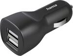 Hama Auto-Ladeger&auml;t mit 2 USB-A-Buchse 12 W Schwarz