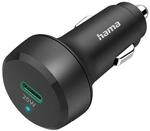 Hama Auto-Schnellladeger&auml;t USB-C PD 25 W Schwarz