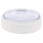 Wagner Bodent&uuml;rstopper Selbstklebend Clear &Oslash; 50 mm x 15 mm Transparent
