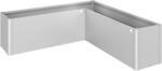 Biohort Pflanzbeet Belvedere Midi L200 Silber-Metallic