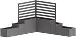 Biohort Hochbeet DaVinci Version 1 Quarzgrau-Metallic