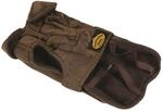 Fashion Dog Hunde-Regenmantel mit Fleecefutter Braun 27 cm