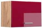 Vicco H&auml;ngeschrank R-Line Bordeaux Hochglanz/Goldkraft Eiche 60 cm Flach