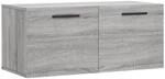 vidaXL Wandschrank Grau Sonoma 80x36,5x35 cm Holzwerkstoff Modell 5