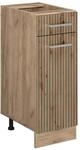 Vicco K&uuml;chenunterschrank R-Line Artisan-Eiche/Goldkraft Eiche 30 cm ohne