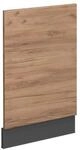 Vicco Frontblende Fame-Line Goldkraft Eiche/Anthrazit 45 cm ohne Arbeitsplatte