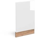 Vicco Frontblende Fame-Line Wei&szlig; Hochglanz/Goldkraft Eiche 45 cm ohne...