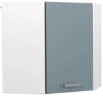 Vicco Eckh&auml;ngeschrank R-Line K&uuml;chen-Eckschrank Blau-Grau/Wei&szlig; 57 cm