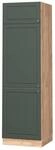 Vicco K&uuml;hlumbauschrank Fame-Line Gr&uuml;n-Gold Landhaus/Goldkraft Eiche 60 cm