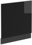 Vicco Frontblende R-Line Schwarz Hochglanz/Anthrazit 60 cm ohne Arbeitsplatte