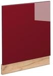 Vicco Frontblende Fame-Line Bordeaux Hochglanz/Goldkraft Eiche 60 cm ohne