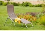 Merxx Wellnessliege XXL Taupe