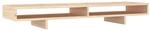 vidaXL Monitorst&auml;nder 100x27x14 cm Massivholz Kiefer 814004