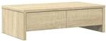 vidaXL Monitorst&auml;nder mit Schubladen Sonoma-Eiche 50x27x15 cm 854663