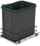 Emuca Abfallbeh&auml;lter Inox f&uuml;r die Bodenmontage und Manuellen und Automatic...