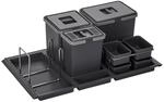 SOTECH Abfallsammler M&uuml;lleimer Metropolis 15L 10L 6L mit Deckel Abfallsystem...