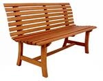 Parkbank Moreno 3-Sitzer Holz 93 x 140 x 67 cm