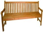 Lex Premium Teak Gartenbank Sitzbank Holzbank Teakbank Parkbank Edelstahlschrauben