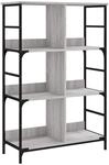 vidaXL B&uuml;cherregal Grau Sonoma 78,5x33x117,5 cm Holzwerkstoff