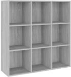 vidaXL B&uuml;cherschrank Grau Sonoma 98x30x98 cm