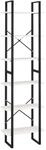 vidaXL Lagerregal Wei&szlig; 60x30x210 cm Massivholz Kiefer 806523