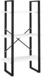 vidaXL Lagerregal Wei&szlig; 60x30x105 cm Holzwerkstoff 806507