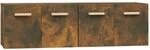 vidaXL Wandschr&auml;nke 2 Stk R&auml;uchereiche 60x36,5x35 cm Holzwerkstoff