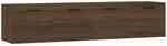 vidaXL Wandschr&auml;nke 2Stk Braun Eichen-Optik 60x36,5x35cm Holzwerkstoff Modell 1