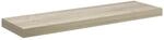 vidaXL Schweberegal Eiche-Optik 80x23,5x3,8 cm MDF 323877