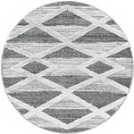 Ayyildiz Hochflorteppich Pisa 4709 Grau &Oslash; 120 cm