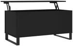 vidaXL Couchtisch Schwarz 90x44,5x45 cm Holzwerkstoff Modell 4