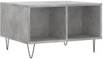 vidaXL Couchtisch Betongrau 60x50x36,5 cm Holzwerkstoff Modell 3