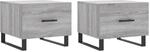 vidaXL Couchtische 2 Stk. Grau Sonoma 50x50x40 cm Holzwerkstoff Modell 9