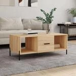 vidaXL Couchtisch Sonoma-Eiche 102x50x40 cm Holzwerkstoff Modell 3