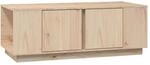 vidaXL Couchtisch 110x50x40 cm Massivholz Kiefer Modell 1