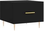 vidaXL Couchtisch Schwarz 50x50x40 cm Holzwerkstoff Modell 8